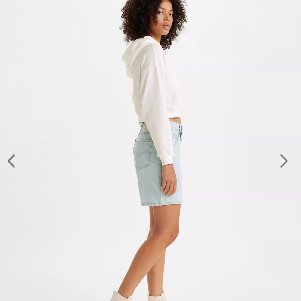 Levi’s silver tab denim baggie women’s shorts light wash y2k vintage inspired 30